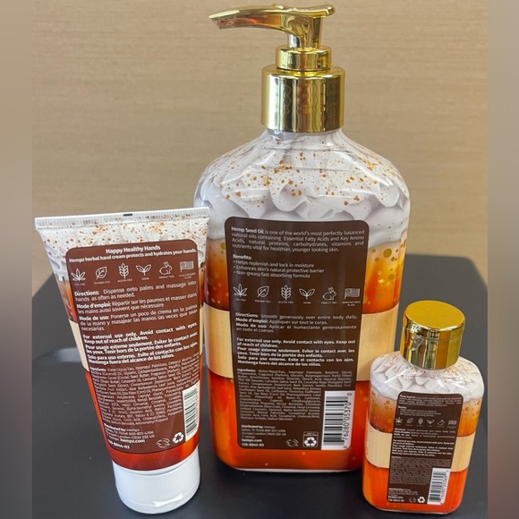 NWOT Hempz Pumpkin Spice and Vanilla Chai - Picture 2 of 3